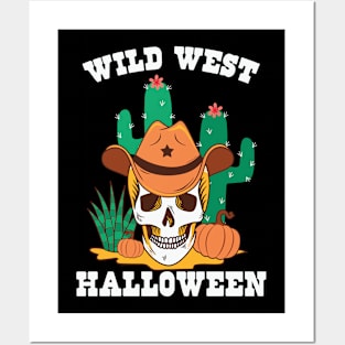 Wild West Halloween Posters and Art